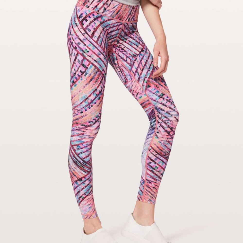 Lululemon Wunder Under 28” Hi-Rise Legging Kaskade Nulux Sz 4